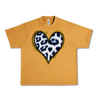 Peanut Butter Dalmatians Heart Gold Glitter Urban Heavy Tee - Jasminsmagicworld