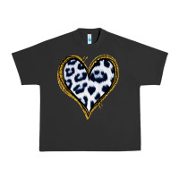 Pigment Black Dalmatians Heart Gold Glitter Urban Heavy Tee - Jasminsmagicworld