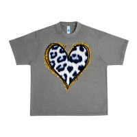 Tornado Dalmatians Heart Gold Glitter Urban Heavy Tee - Jasminsmagicworld