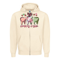 Sandshell Happy Easter Dental Zipper Hoodie - RanaPortraitStore