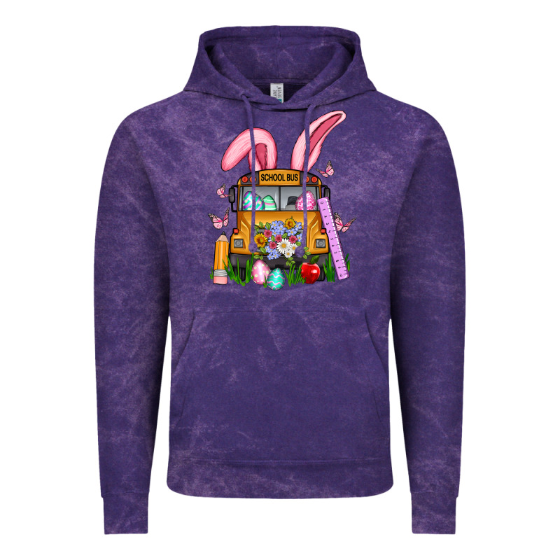 School Bus Easter Vintage Hoodie by Artiststas | Teevron