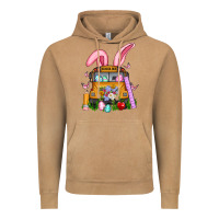 Vintage Camel school bus easter Vintage Hoodie - Artiststas