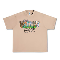 Burro Happy Easter Urban Heavy Tee - CowhideDigitalArt