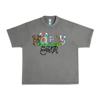 Tornado Happy Easter Urban Heavy Tee - CowhideDigitalArt