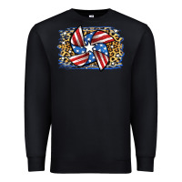 Black 4th of July Pinwheel Premium Sweatshirt - Jasminsmagicworld