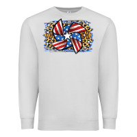 Dove Grey 4th of July Pinwheel Premium Sweatshirt - Jasminsmagicworld