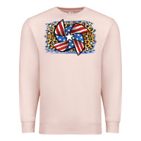 Pale Pink 4th of July Pinwheel Premium Sweatshirt - Jasminsmagicworld
