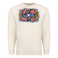 Sandshell 4th of July Pinwheel Premium Sweatshirt - Jasminsmagicworld
