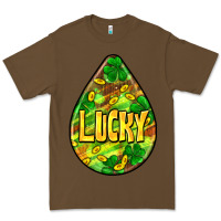 Cacao St.patrick's teardrop earrings Premium Tee - FaDigitalArtStudio