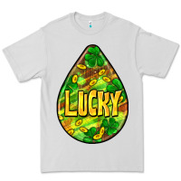 Dove Grey St.patrick's teardrop earrings Premium Tee - FaDigitalArtStudio