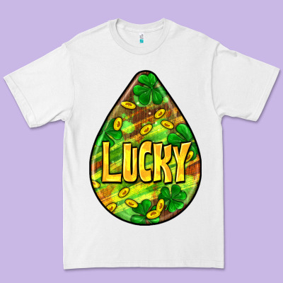 St.patrick's Teardrop Earrings Premium Tee Designed By Fadigitalartstudio