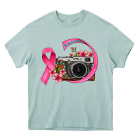 Arona floral cancer ribbon vintage camera Heavy Core Tee - FaDigitalArtStudio
