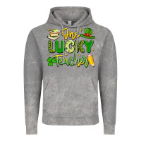 Cloud Rock one lucky teacher Vintage Hoodie - Artiststas