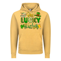 One Lucky Teacher Vintage Hoodie | Teevron