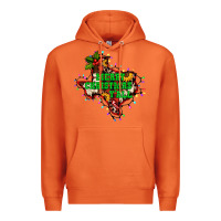 Carrot merry Christmas y'all Texas map Premium Hoodie - BarkalooDesign