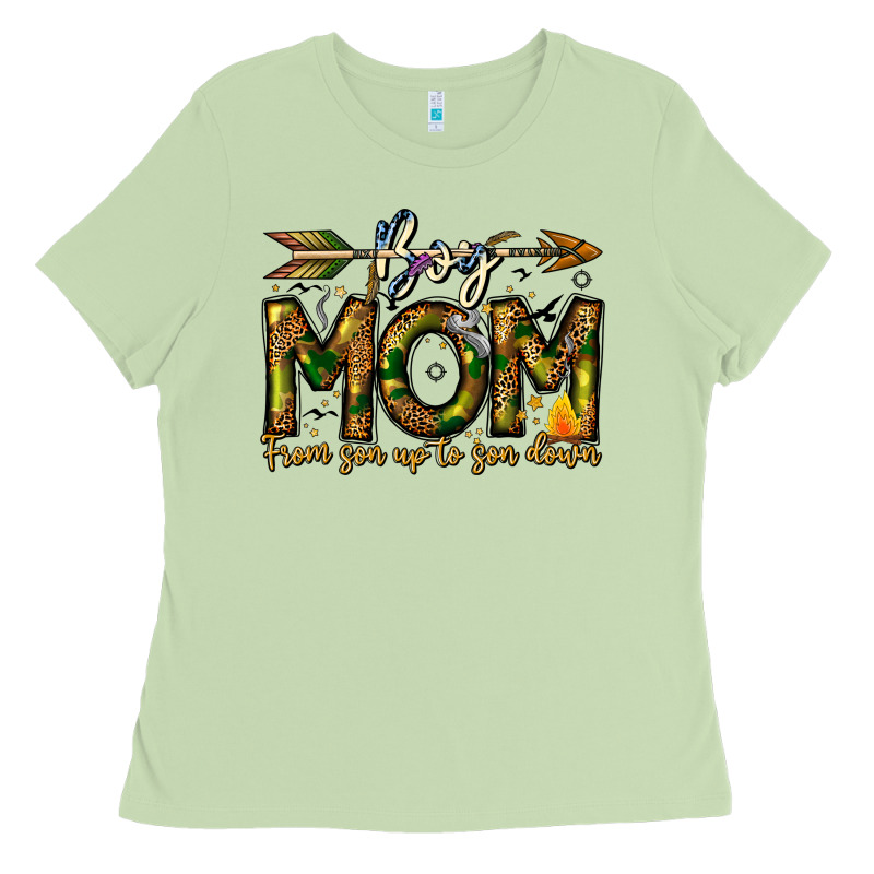 Boy Mom From Son Up To Son Down Ladies Tee by CowhideDigitalArt | Teevron