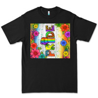 Black LGBTQ+ Pride With Flower Tumbler Premium Tee - BundleAndBundleShop