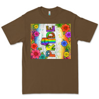 Cacao LGBTQ+ Pride With Flower Tumbler Premium Tee - BundleAndBundleShop