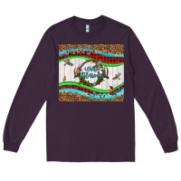 Plum winter blessings leopard Long Sleeve Tee - LillyAllenDesigns