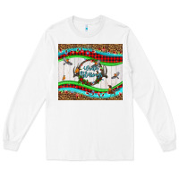 White winter blessings leopard Long Sleeve Tee - LillyAllenDesigns