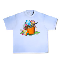 Grape Ice Easter Coffee Urban Heavy Tee - CowhideDigitalArt
