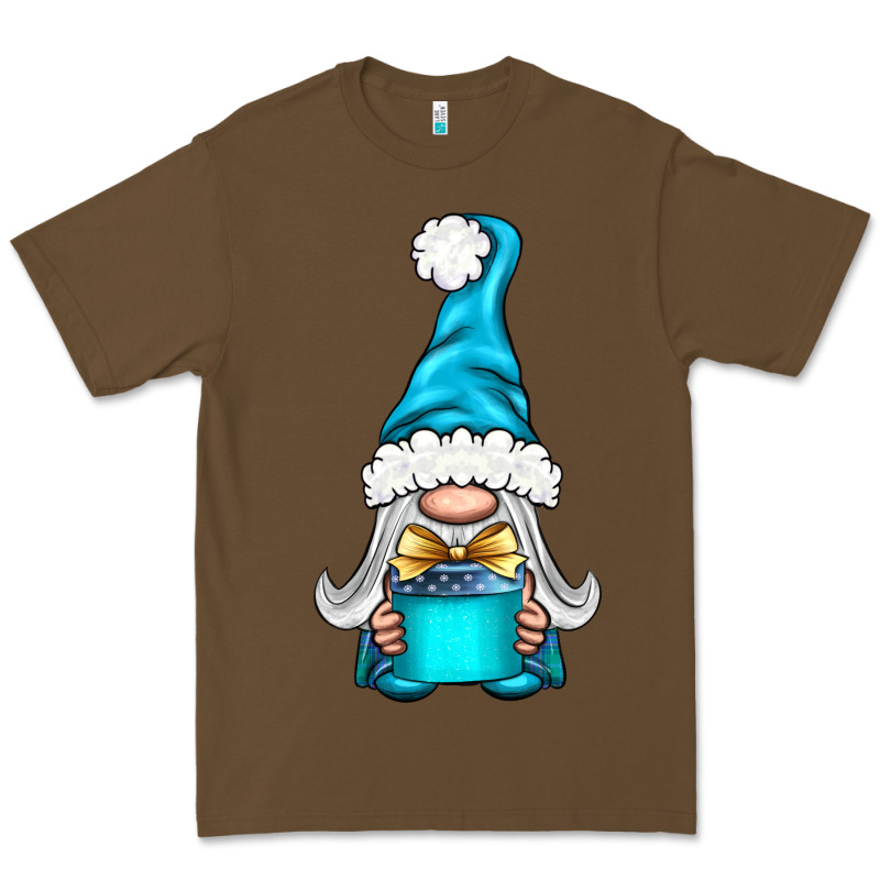 Winter Gnome With Gift Premium Tee by BundleAndBundleShop | Teevron