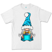 White winter gnome with gift Premium Tee - BundleAndBundleShop