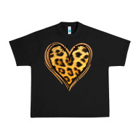 Black gold glitter leopard heart Urban Heavy Tee - Jasminsmagicworld