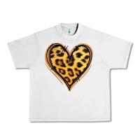 Lunar Rock gold glitter leopard heart Urban Heavy Tee - Jasminsmagicworld