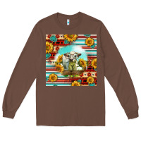 Chestnut Charolais Calf Gemstone Long Sleeve Tee - LillyAllenDesigns
