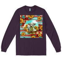 Plum Charolais Calf Gemstone Long Sleeve Tee - LillyAllenDesigns