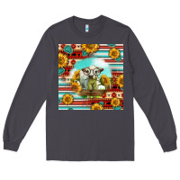 Smoke Charolais Calf Gemstone Long Sleeve Tee - LillyAllenDesigns