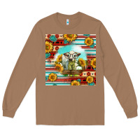 Toasted Coconut Charolais Calf Gemstone Long Sleeve Tee - LillyAllenDesigns