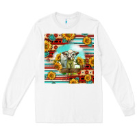 White Charolais Calf Gemstone Long Sleeve Tee - LillyAllenDesigns