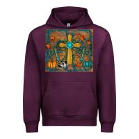 Mauve Wine fall cross tumbler Urban Hoodie - RanaPortraitStore