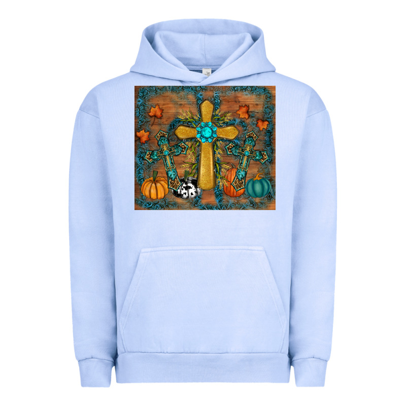 Fall Cross Tumbler Urban Hoodie by RanaPortraitStore | Teevron