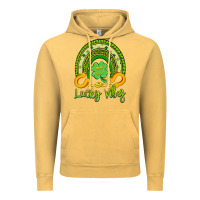 Vintage Mustard lucky vibes Vintage Hoodie - Artiststas
