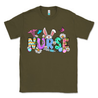 Army Green Easter Nurse Classic Tee - OliviaCreatesArt