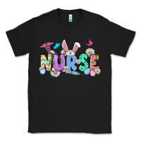 Black Easter Nurse Classic Tee - OliviaCreatesArt