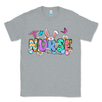 Heather Grey Easter Nurse Classic Tee - OliviaCreatesArt