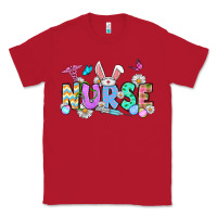 Red Easter Nurse Classic Tee - OliviaCreatesArt
