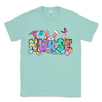 Seafoam Easter Nurse Classic Tee - OliviaCreatesArt
