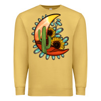 Antique Gold Desert Moon Premium Sweatshirt - Jasminsmagicworld