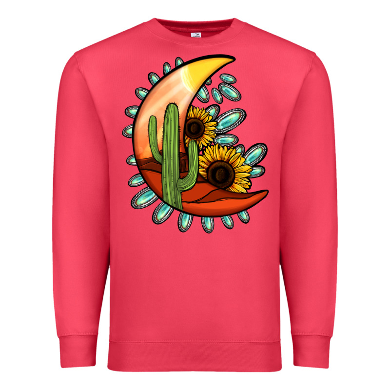 Desert Moon Premium Sweatshirt by Jasminsmagicworld | Teevron