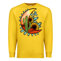 Lemon Desert Moon Premium Sweatshirt - Jasminsmagicworld