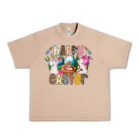 Burro Happy Easter Urban Heavy Tee - CowhideDigitalArt