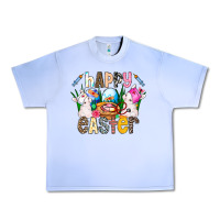 Grape Ice Happy Easter Urban Heavy Tee - CowhideDigitalArt