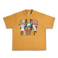 Peanut Butter Happy Easter Urban Heavy Tee - CowhideDigitalArt