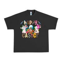 Pigment Black Happy Easter Urban Heavy Tee - CowhideDigitalArt
