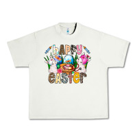 Pistachio Happy Easter Urban Heavy Tee - CowhideDigitalArt
